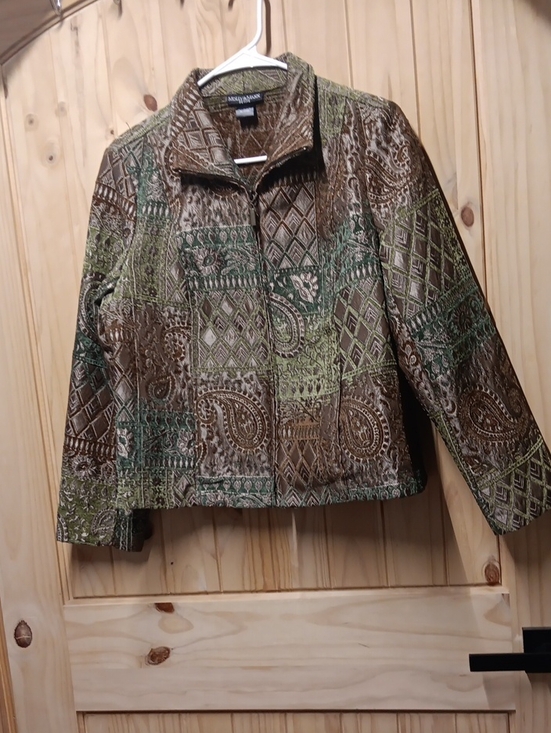 Molly & Maxx Jackets & Blazers - Molly & Maxx Patchwork Paisley Vintage Jacket EUC
